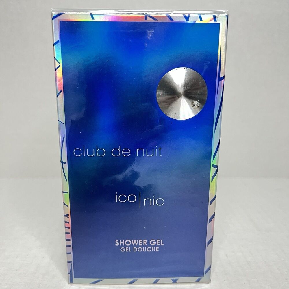 Armaf Club de Nuit Iconic 12.1 Oz /355ml Shower Gel for Men New in Sealed Box